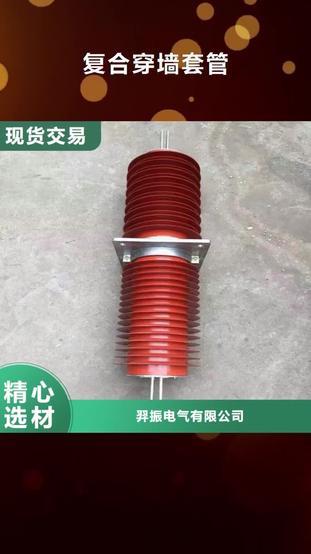 南平复合穿墙套管金属氧化物避雷器满足客户需求