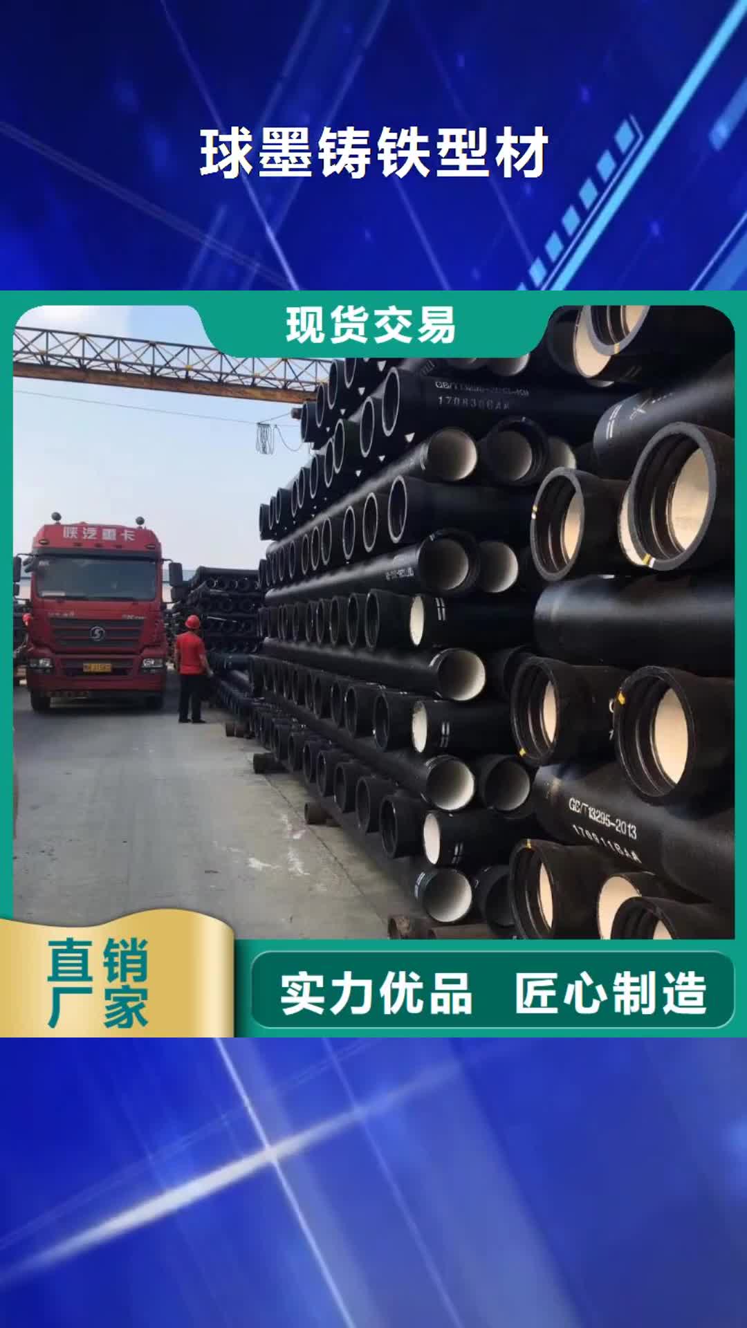 昌都【球墨铸铁型材】,排水球墨铸铁管厂家专业设计