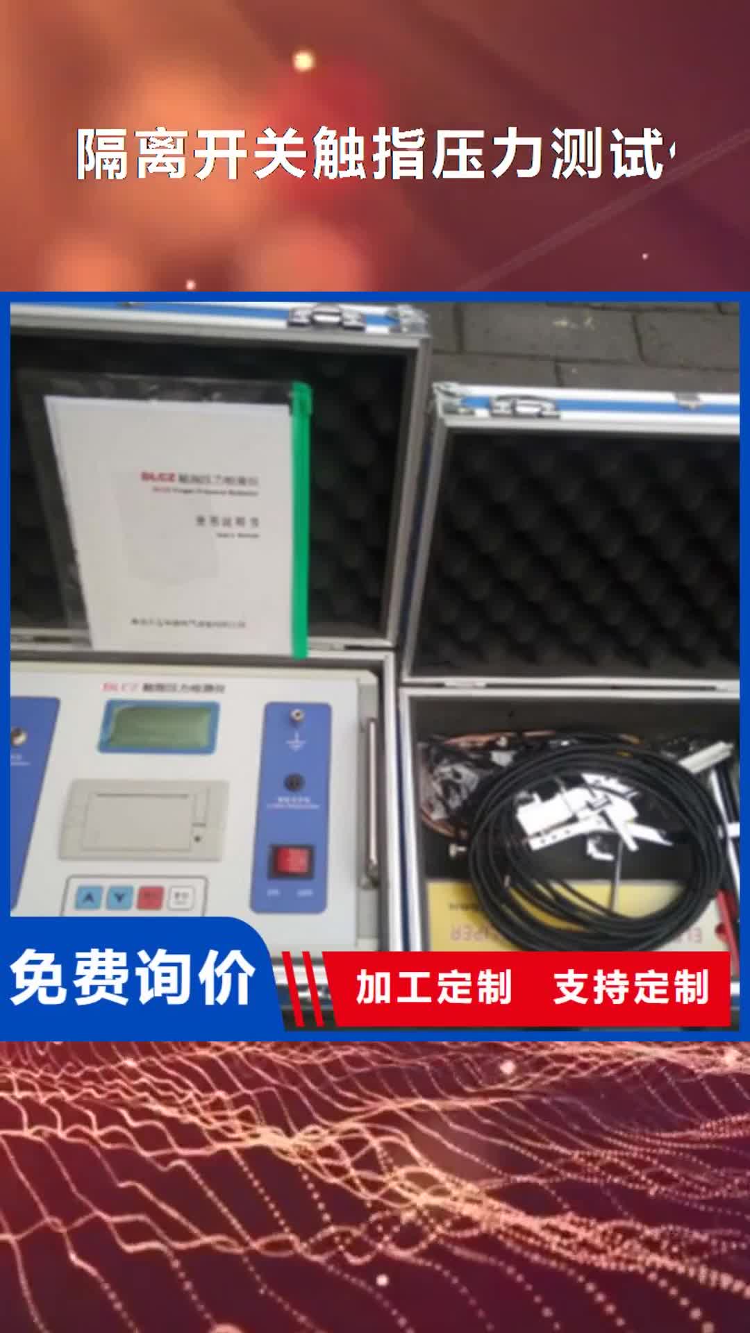 靖江【隔离开关触指压力测试仪】_蓄电池测试仪追求细节品质