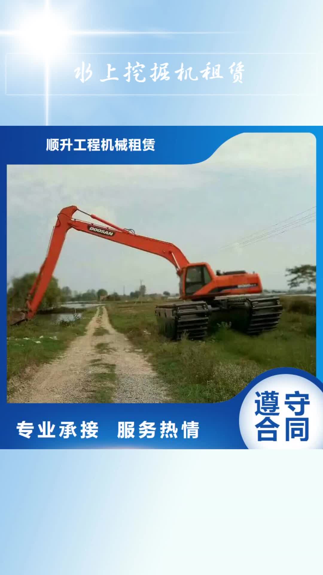延安水上挖掘机租赁,【租赁水陆挖机】正规团队